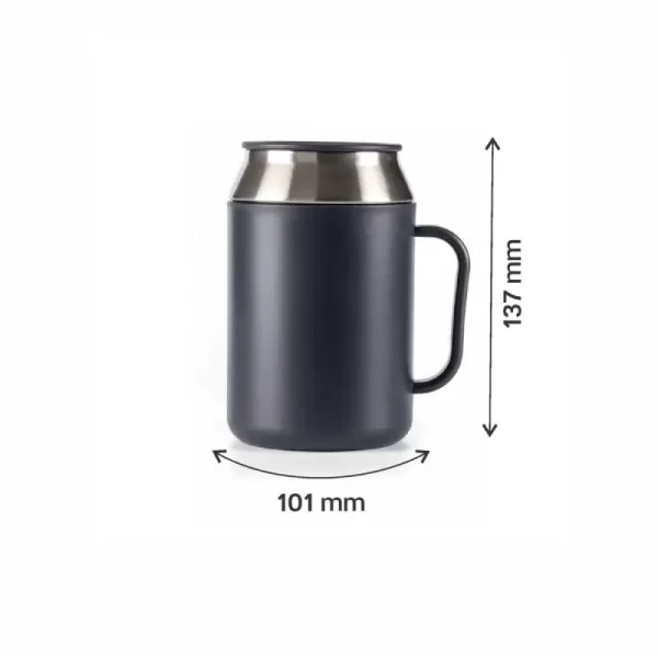 400 ml Desk Coffee Tea Mug Black