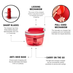 Tupperware Gen Turbo Chopper (1 Pc)