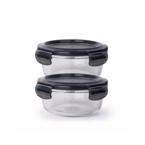 280 ml Clear Stack Glass (Set of 2)