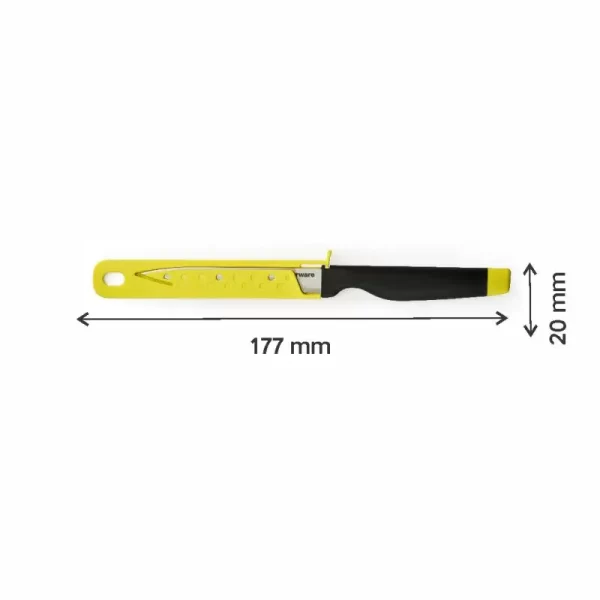 Tupperware A Series Serrated Utility Knife (1 pc) Tupperware A Series Serrated Utility Knife (1 pc)