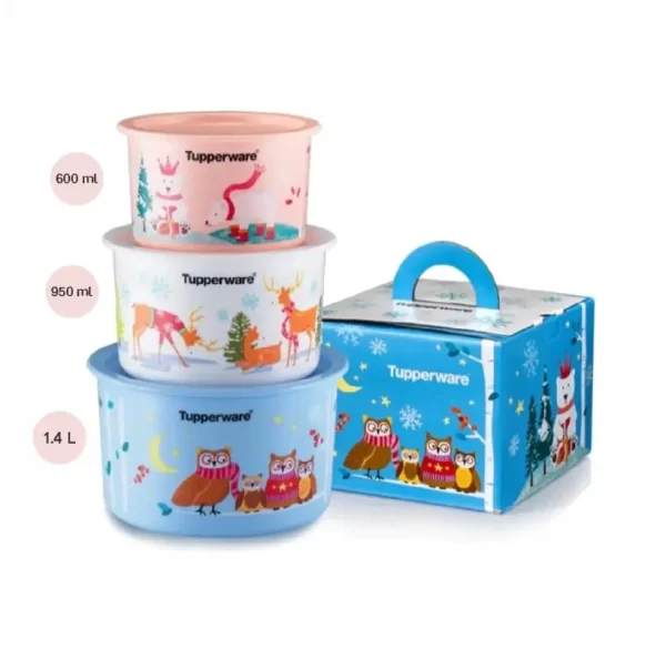 【大特価・訳あり】Tupperware セット販売 Tupperware One Touch Topper Set