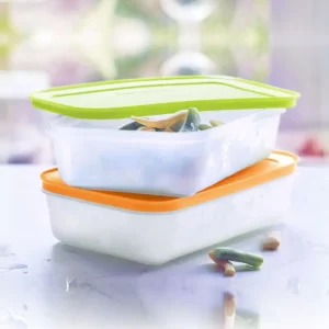 1 Ltr Tupperware Gen II Freezermate Low (Set of 2)