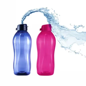 2 Ltr Tupperware Aquasafe Fliptop Bottle (Set of 2)