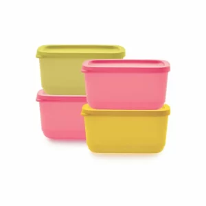 250 ml Tupperware Cubix Mini Rect (Set of 4)