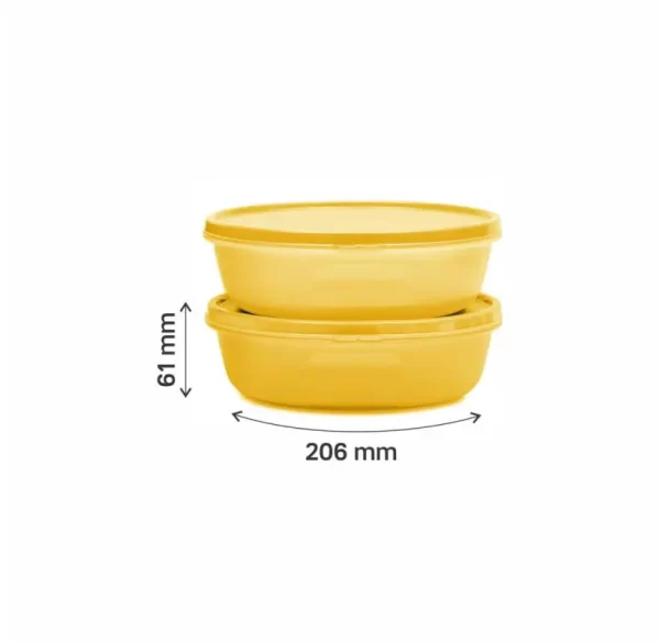 1 Ltr Multipurpose Refrigerator SS Bowl (4 pcs)