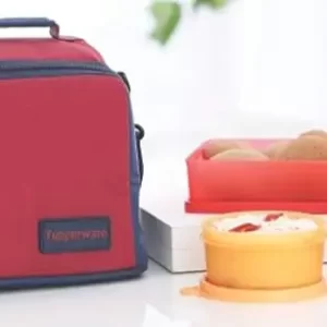 Tupperware Premier Lunch (Including Bag), Two Bowls, One Tumbler and One Square Box