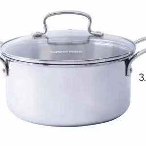 3.1 Ltr Trayam Casserole With Glass Lid (1 Pc)