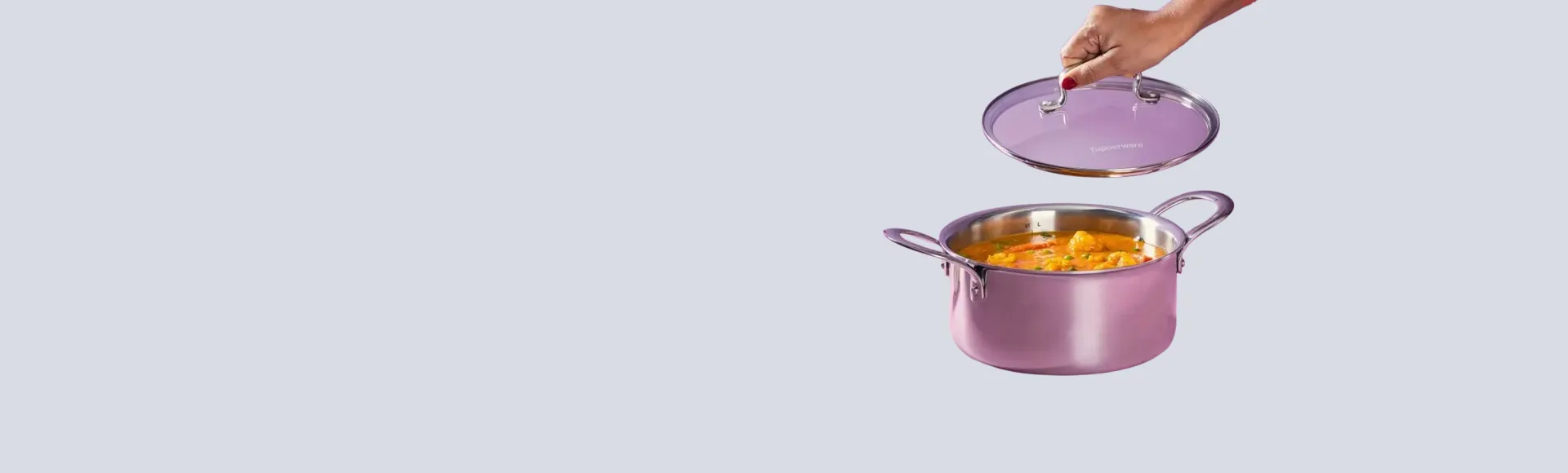 Trayam Casserole With Glass Lid 3.1 Ltr