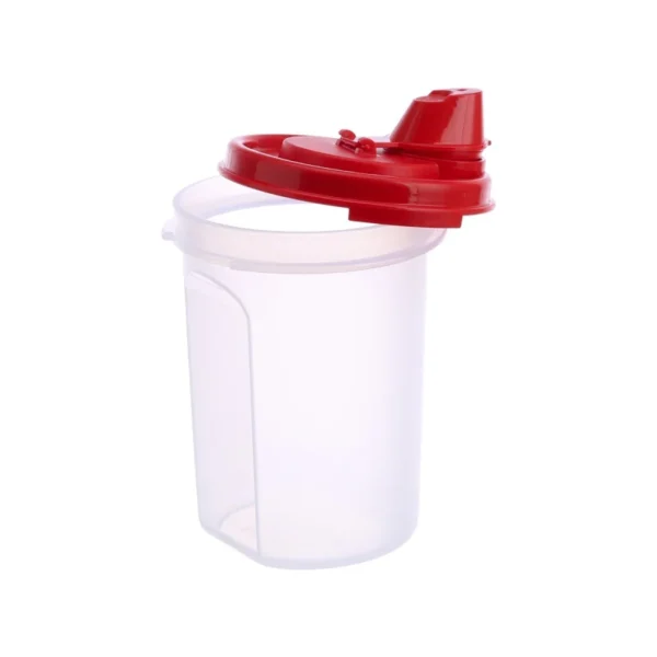 Tupperware Oil Container Magic Flow 440 ml (Red)