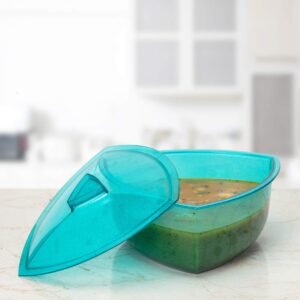 Tupperware Polycarbonate Solid Serving Bowl - 2.2L, 1 Piece, Blue
