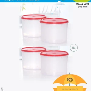 Super Storer Large 5L (Set of 4)