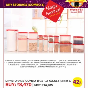Dry Storage (Combo-1) - Set Of 17