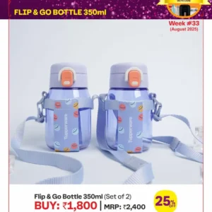 Flip & Bottle 350 ml (Set of 2)