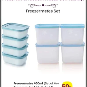 Freeze mate 450 ml + 1.1L (Set of 4 each)