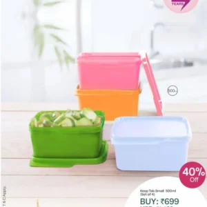 Keep Tab Small 500ml ( Set of 4)
