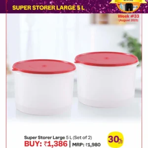 Super Storer Large 5L (Set of 2)