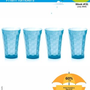 Prism Tumblers Set of 4