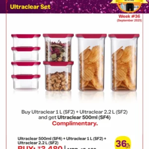 Ultraclear 500ml (SF4) + Ultraclear 1L (SF2) + Ultraclear 2.2L (SF2)
