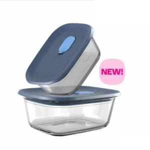 Voila Bakeware Rectangular Glass 650ml & 1L (1pc Each)