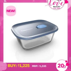 Voila Bakeware Rectangular Glass 1L
